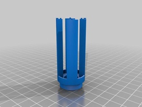 led lenser t7 battery holder replacement parts 3d print model - Mito3D