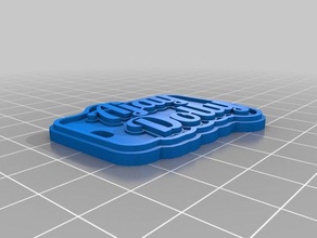 ajay dolly signos y logotipos personalizado 3d print model - Mito3D