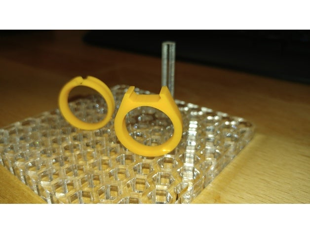anelli casuale art dlp gioielli anello 3D print model - Mito3D