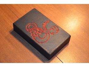 d&d Würfel-box Würfel box sterben dnd dragon - dungeon dungeons dragons remix 3d print model - Mito3D