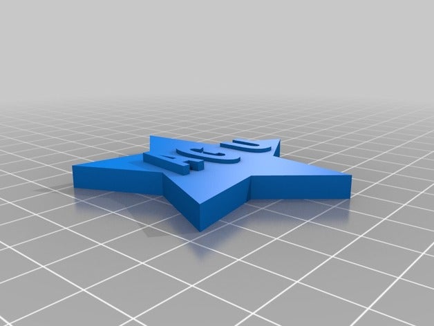 estrela alba maillo comino A impressão 3d 3D print model - Mito3D