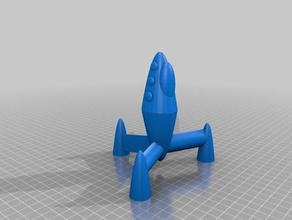 cohete ismael 3d printing 3d print model - Mito3D