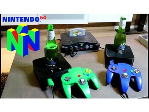 n64 Bier-controller video-Spiele beerio kart controller trinken nintendo 3d print model - Mito3D