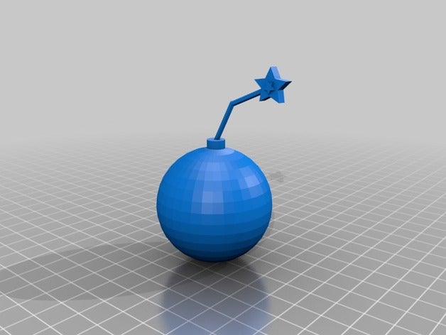 jesus rodriguez bomba A impressão 3d 3D print model - Mito3D