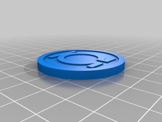 heroclix omega lantern marker games 3D print model - Mito3D