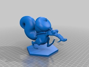 scat-withabase les créatures 3d print model - Mito3D