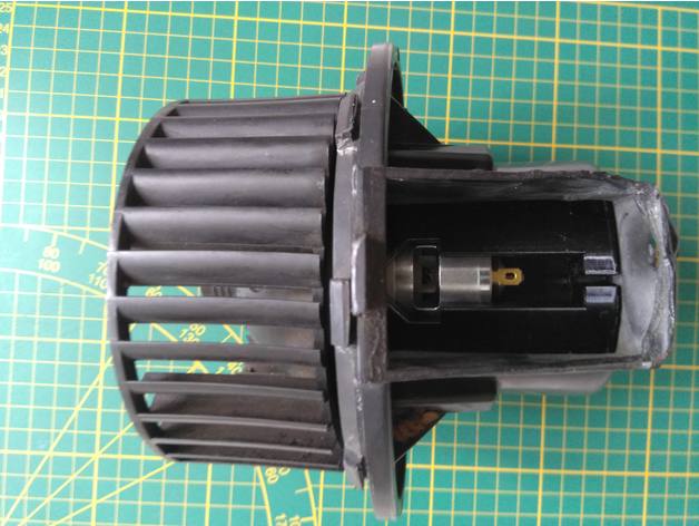 heater blower fix volkswagen golf mkii automotive 191959101 3D print model - Mito3D