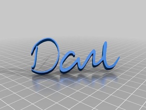 dane L'impression 3d 3d print model - Mito3D