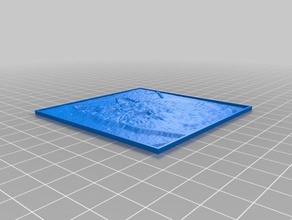 gaia 2d-Kunst kundengebundene 3d print model - Mito3D