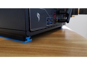 235mm piedi ferroviario itx case del computer sugosg13 zampa silverstone sg13 sugo il supporto 3d print model - Mito3D