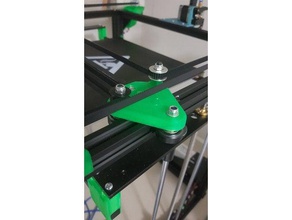 tronxy x5sa eccentric y mounts 3d printer parts electronics upgrade axis x5s 3d print model - Mito3D