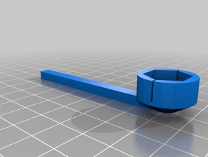 13 mm nut holder hand tools customized 3d print model - Mito3D