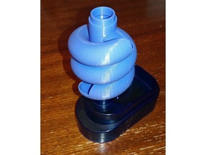 marbre génie fermé spirale de la section jouets & accessoires jeux 3d print model - Mito3D