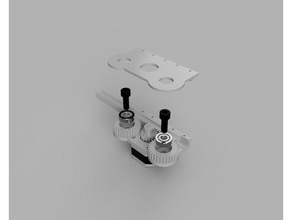 3d printed rack pinion actuator diy 3d print model - Mito3D