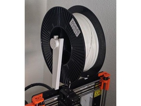large filament spool holder prusa mk3 3d printer accessories 3d print model - Mito3D