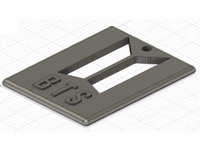 bts-Schlüsselanhänger Schlüsselanhänger bangtan boys bts 3d print model - Mito3D