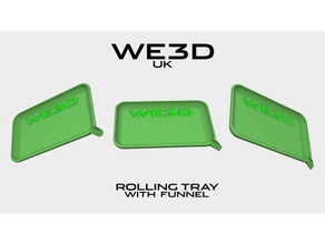 420 rolling tray - Trichter 3d print model - Mito3D