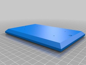 ring-Türklingel cover-Wand-Platte - Elektronik 3d print model - Mito3D