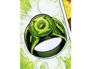 green lantern ring Kostüm comics dc universe dccomics dcuniverse grün Laterne 3d print model - Mito3D