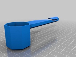 caffè scoop borsa clip cucina & sala da pranzo 3d print model - Mito3D