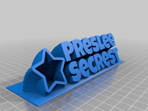 preslee secrest office customized 3d print model - Mito3D