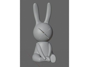 solanin x-bunnies keychain keychains 3d print model - Mito3D