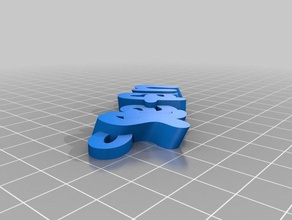 stefan Anahtarlık özelleştirilmiş 3d print model - Mito3D
