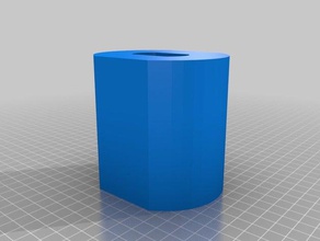 eletric motor water housing 3d print model - Mito3D