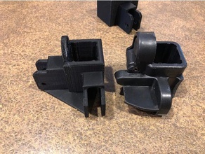 replacement canopy slider brackets first up pop-up parts 3d print model - Mito3D