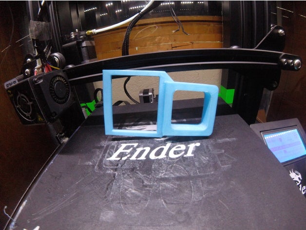 gimbal de montaje gopro héroe la sesión 3D print model - Mito3D