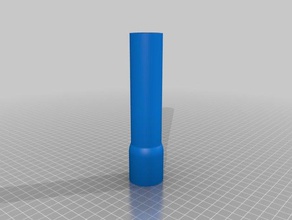 makita cordless vacuum extension tube 3d printing 315mm adapter 3d print model - Mito3D