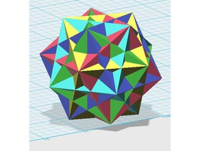 compound five cubes 3d printers 3d print model - Mito3D