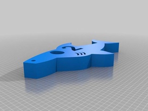 shark numero 2 art 3d print model - Mito3D