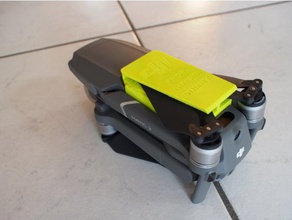 dji mavic 2 prop guard dummy battery hobby 3d print model - Mito3D