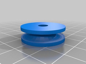 poulie 3d printing pulley 3d print model - Mito3D