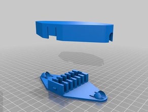 3a Klemmleiste Abdeckung - Elektronik kundengebundene 3d print model - Mito3D