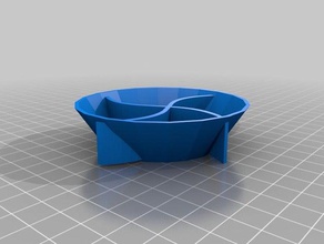 beads bowl organization 3d print model - Mito3D