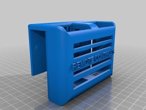 control remoto de pie clip los gadgets 3d print model - Mito3D