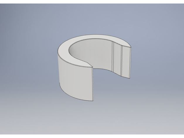 homag c-ring Werkzeugmaschinen cnc spacer 3D print model - Mito3D