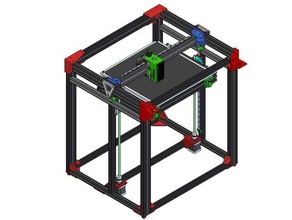 l-bot d-bot & blv cube de mélange L'imprimante 3d pièces 3d print model - Mito3D