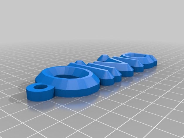 olivia organization customized 3D print model - Mito3D