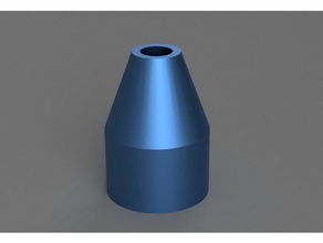 jabón líquido screwable embudo cuarto de baño el 3d print model - Mito3D