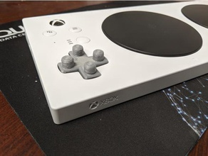 xbox uyarlamalı denetleyici d-pad değiştirme video oyunları adaptivegaming assistivetech yardımcı teknoloji yardım sakatlık microsoft xboxadaptive uyarlanabilir bir 3d print model - Mito3D