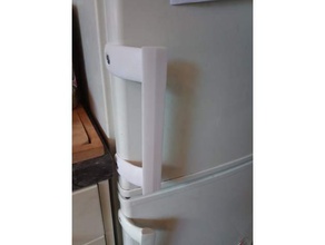 nevera manija de la puerta cocina y comedor frigorífico manejar 3d print model - Mito3D