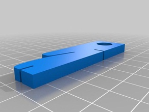 tensione di bender strumenti lockpicking 3d print model - Mito3D