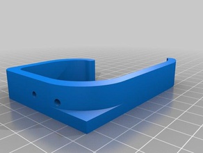 simple zapato de montaje La impresión en 3d el gancho monte organizar zapatos almacenamiento 3d print model - Mito3D