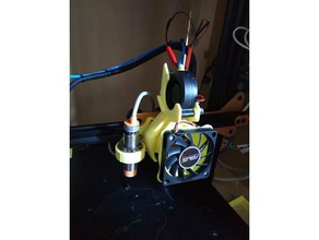 tevo 18mm prob bağlama fang fan kefen kasırga 3d yazıcı parçaları 3d print model - Mito3D