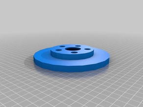 rotore del freno La stampa 3d freni automotive auto parti 3d print model - Mito3D