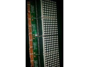 matrix display case electronics 3d print model - Mito3D
