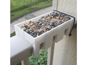 bird feeder balconies 3d printing 3d print model - Mito3D